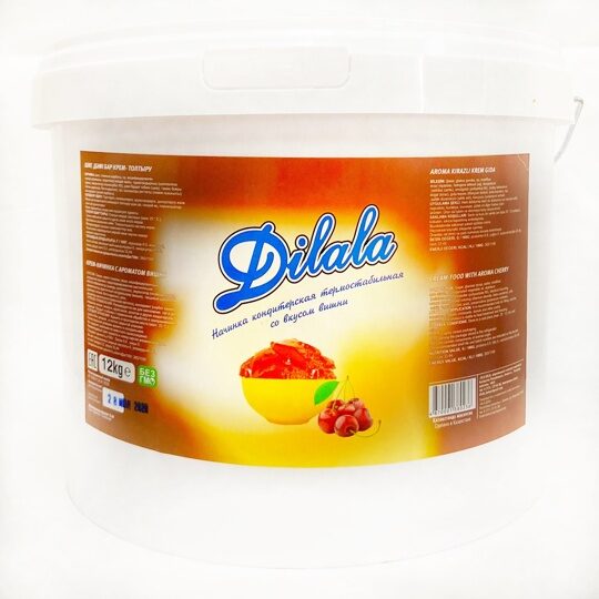 Начинка кондитерская  термостабильная  со вкусом вишни 12кг.